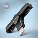 AXAGON CRE-SMPA Czytnik kart identyfikacyjnych PocketReader USB-A