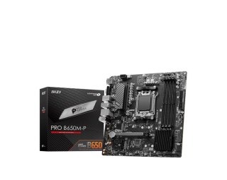 MSI Płyta główna PRO B650M-P AM5 4DDR5 HDMI/DP mATX