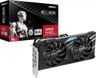 ASRock Karta graficzna Radeon RX 7600 XT CHALLENGER 16G OC GDDR6 128bit