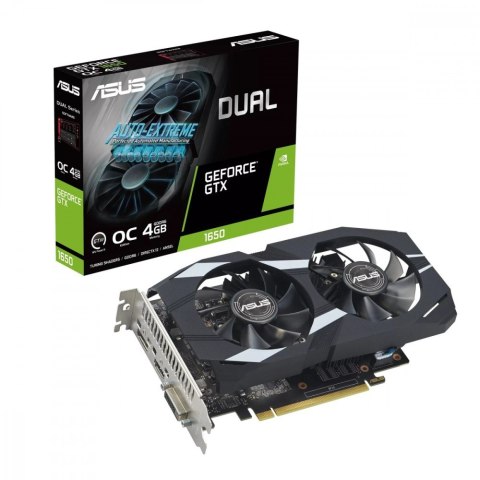 Asus Karta graficzna GeForce GTX 1650 DUAL EVO OC 4G GDDR6 128bit HDMI/DP