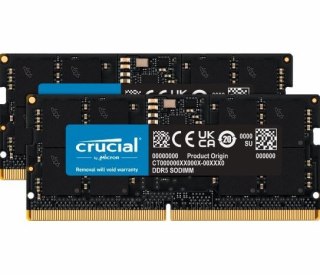 Crucial Pamięć do notebooka DDR5 SODIMM 64GB(2*32) /5600 CL46 (16Gbit)