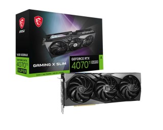 MSI Karta graficzna GeForce RTX 4070 Ti SUPER 16G GAMING X SLIM GDDRX6 192bit