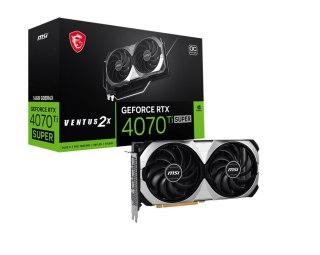 MSI Karta graficzna GeForce RTX 4070 Ti SUPER 16G VENTUS 2X OC GDDRX6 192bit