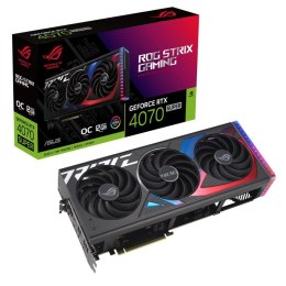 Asus Karta graficzna GeForce RTX 4070 SUPER ROG STRIX 12G GDDRX6 192bit