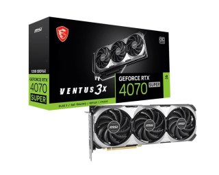 MSI Karta graficzna GeForce RTX 4070 SUPER 12G VENTUS 3X OC GDDRX6