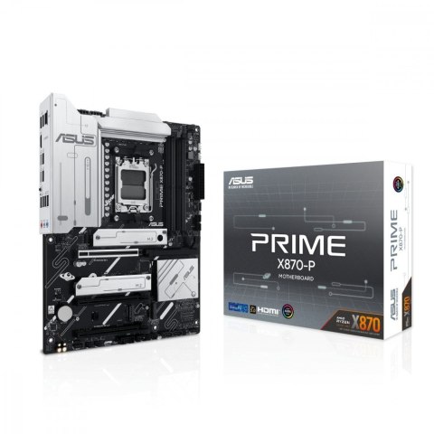 Asus Płyta główna PRIME X870-P AM5 4DDR5 HDMI/USB-C ATX