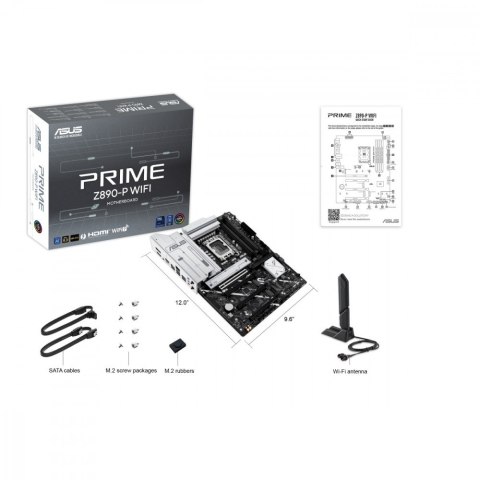 Asus Płyta główna PRIME Z890-P WIFI S1851 4DDR5 HDMI/DP/TB4 ATX /90MB1I70-M0EAY0