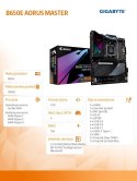 Gigabyte Płyta główna B650E AORUS MASTER AM5 4DDR5 HDMI ATX