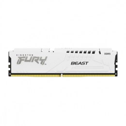 Kingston Pamięć DDR5 Fury Beast White 16GB(1*16GB)/6000 CL36