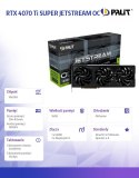 Palit Karta graficzna RTX 4070 Ti SUPER JETSTREAM OC 16GB GDDR6X 256bit