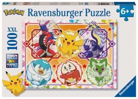 Ravensburger Polska Puzzle 100 elementów Pokemon