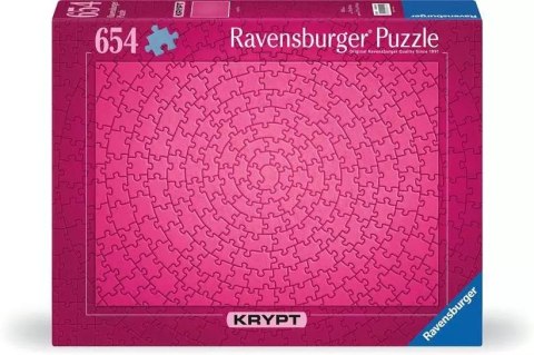 Ravensburger Polska Puzzle 654 elementy Krypt Różowe