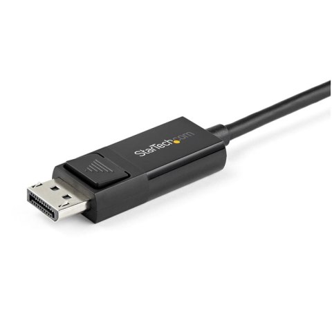 StarTech CDP2DP2MBD adapter kablowy 2 m USB Type-C DisplayPort Czarny StarTech.com