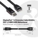 CLUB3D cac-1023 3 m DisplayPort Czarny CLUB3D