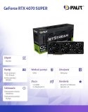 Palit Karta graficzna GeForce RTX 4070 SUPER JETSTREAM OC 12GB GDDR6X 192bit