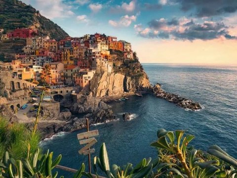 Ravensburger Polska Puzzle 1500 elementów Widok na Cinque Terre