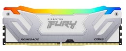 Kingston Pamięć DDR5 Fury Renegade RGB White 24GB(1*24GB)/8400 CL40