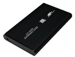 LogiLink Obudowa aluminiowa do HDD 2,5'SATA,USB,czarna