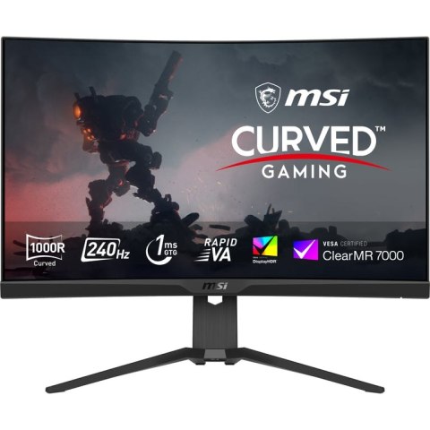 MSI MPG 275CQRXF monitor komputerowy 68,6 cm (27") 2560 x 1440 px Wide Quad HD Czarny MSI