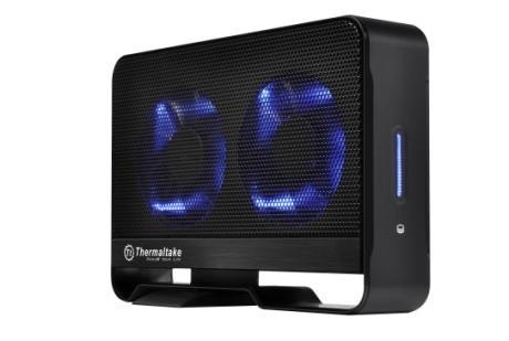 Thermaltake Obudowa na HDD - Max 5G Active 3,5'' USB 3.0, czarna