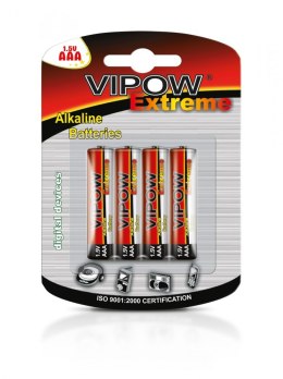 VIPOW Baterie alkaliczne EXTREME LR03 4szt./bl.