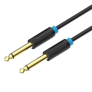 Vention BAABF kabel audio 1 m 6.35mm Czarny Vention