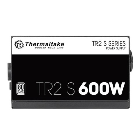 Thermaltake Chłodzenie TR2 S Black 600W (80+ 230V EU, 2xPEG, 120mm, Single Rail)