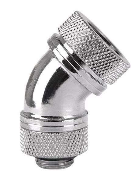 Thermaltake Pacific G1/4 x 16mm 45 złączka adapter kątowy - Chrome