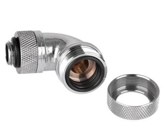 Thermaltake Pacific G1/4 x 16mm 90 złączka adapter kątowy - Chrome