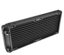 Thermaltake Pacific R240 (240mm, 2x G 1/4", aluminium) radiator - Black