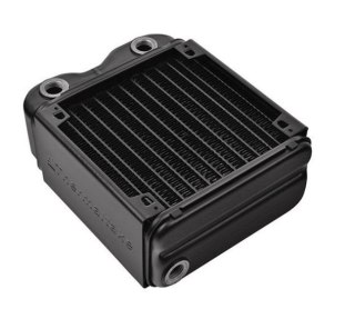 Thermaltake Pacific RL120 (120mm, 5x G 1/4", aluminium) radiator - Black