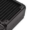 Thermaltake Pacific RL120 (120mm, 5x G 1/4", aluminium) radiator - Black