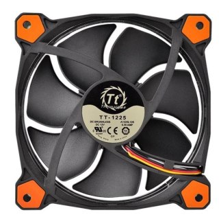 Thermaltake Wentylator Riing 14 LED (140mm, LNC, 1400 RPM) Retail/Box Pomarańczowy