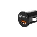 AUKEY CC-T13 ultraszybka ładowarka samochodowa MINI 1xUSB Quick Charge 3.0 3A 18W