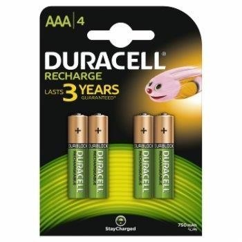 Duracell Akumulator AAA/HR3 750mAh 4szt blister