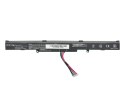 Mitsu Bateria do Asus A550E, K550E 2200 maAh (33 Wh) 14.4 - 14.8 Volt