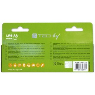 Techly Baterie alkaliczne LR06 AA 12szt, (IBT-LR06T12B)