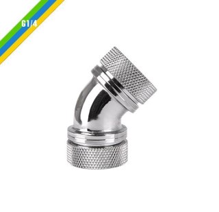 Thermaltake Pacific G1/4 x 16mm 90 złączka adapter kątowy - Chrome