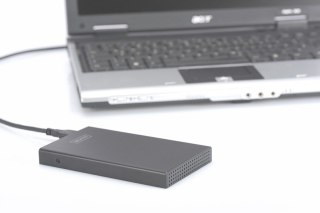 Digitus Obudowa zewnętrzna USB 3.0 na dysk SSD/HDD 2.5 cala SATA III, 9.5/7.5mm Aluminiowa