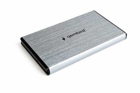 Gembird Obudowa dla dysków 2.5 USB3.0/aluminium/szara