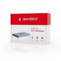 Gembird Obudowa dla dysków 2.5 USB3.0/aluminium/szara