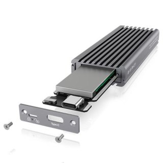 IcyBox Obudowa IB-1817M-C31 M.2 NVMe SSD