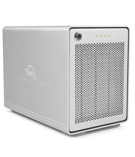 OWC Mercury Elite Pro Quad (4xHDD 2,5/3,5", USB Type-C, aluminium) RAID 5