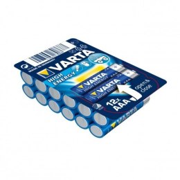 Varta Baterie alkaliczne VARTA R3 (AAA) 12sztuk HIGH ENERGY