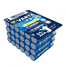 Varta Baterie alkaliczne VARTA R3 (AAA) 24 sztuk HIGH ENERGY