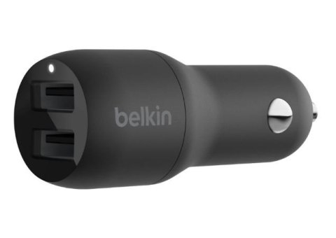 Belkin Ładowarka samochodowa Dual USB-A Car Charger 12W x2 czarna