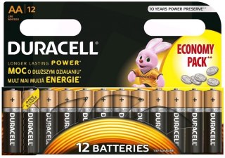 Duracell Baterie Basic AA/LR6 12szt blister