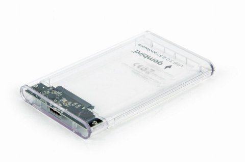 Gembird Obudowa zewnętrzna 2.5 USB 3.0 przezroczysta