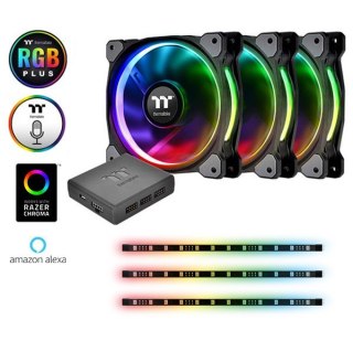 Thermaltake Wentylator Riing 12 RGB Plus Combo 3 sztuki