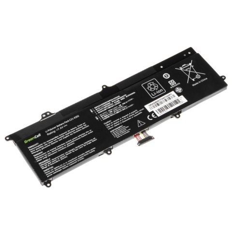 Green Cell Bateria do Asus X201E C21-X202 7,4V 4,5Ah